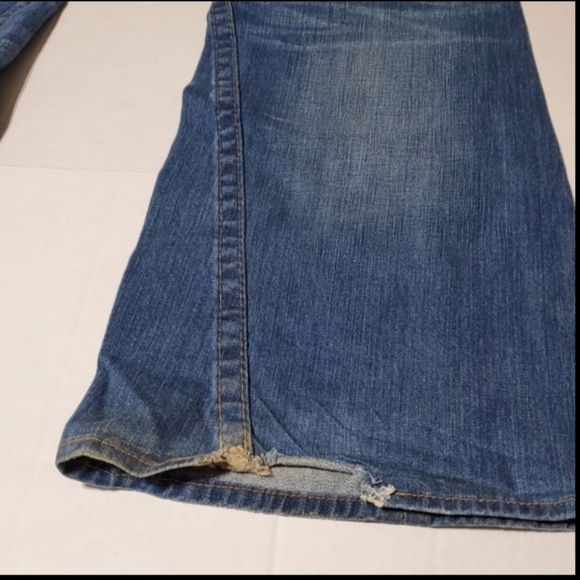 True Religion jeans. Men's Vintage jeans, yellow accent. Size 38 - Picture 16 of 16